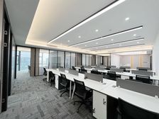 南城总部基地UCC高楼层609平写字楼!全新豪装!家私全齐!