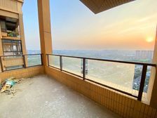 教科院东,保利大平层,东西通透,五房三卫,视野正看公园,