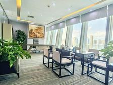 上梅林卓悦汇旁!卓.越城 500平精装带家私 办公室出租