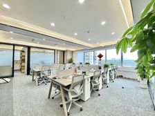 华阳 1号18号海昌路双地铁 5隔间20工位双面采光 拎包入