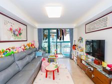 中浩云花园电梯次顶楼南北2房,精装修自住,满5v一带车位急售