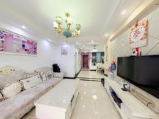 经开区旭辉商场旁 南天金源精装三房 前面别墅视野无挡