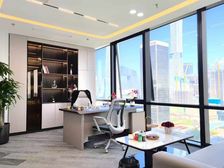 建国门商圈 广播大厦 精装带家具 正对电梯 视野开阔