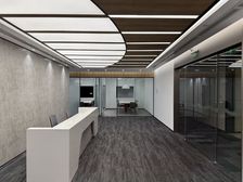 电梯口半层 大气前台 8隔间90工位 超甲办公 观双子塔