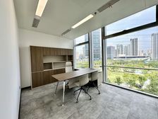 真如路地铁站,中海中心200平精装带装修,拎包办公