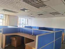 体育中心地铁羊城国际200方电梯口定制装修 有家具即看即用