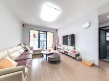 武侯区,2021年次新房【朝南对中庭】双阳台设计,双地铁