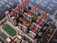 历下区 西向沿街 一套 上下玻璃幕墙 车行人行出入口