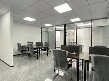 (实拍直租)天一灵桥广场带家具双隔间94平江景办公出租