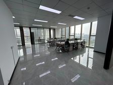 (本人房东)新大楼265平4隔间带家具拎包办公西南朝向视野好