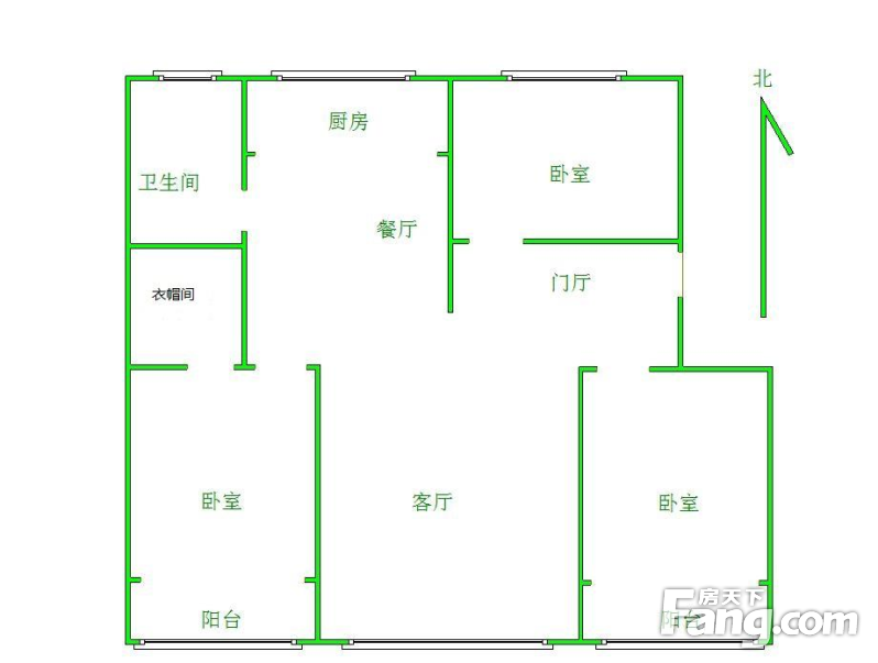 保定丽景华庭户型图图片