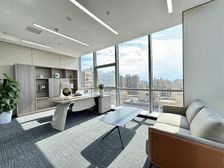 业主直租免!大气老总室落地窗视野!5号线钟楼地铁