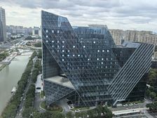 东部新城环合中心旁W写字楼500到1000平简装,停车位充足