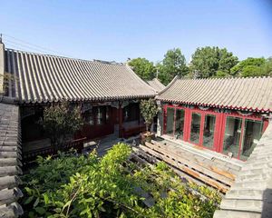 东城鼓楼四合院精装修实木家具带车位