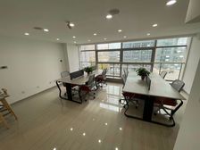 河西青林大厦120平精装!2 8工位!创智!三源!