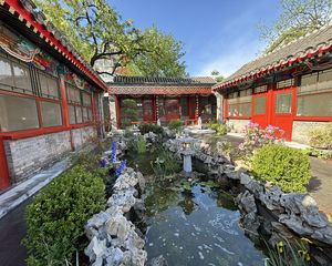 白塔寺旁 贴金彩绘四合院 藏于皇城根下的传世私邸