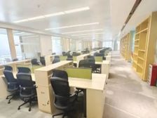 粤海广场直行奥园国际中心纯写字楼独一层大气装修带家具随时办公