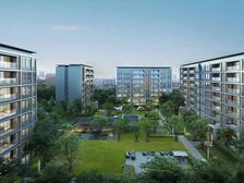 (巴-蜀小+8中)中央公园精装洋房,首付低19万,轻轨50米