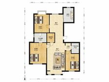 【拥金1】汇福庭苑 3室2厅 南北通透 电梯小高 中楼层