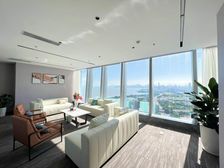 前海卓 越宝中时代广场500平精装修 看海邻近壹方中心