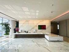 免租期8个月!铂金位 中洲大厦 高区整层豪装2000平带家私