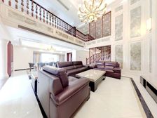 纯水岸七期中空大复式,南北双阳台,看高尔夫景观,急售