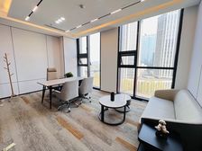 华瑞大厦甲级写字楼 208平中层办公 4元/平天 精装修