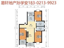 十年难遇 1桐柏公寓飞机3房,双南一北,户型正气,安静位置