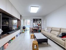 九龙家园北区南北通透三居 满五精装顶层户型