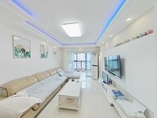 尚景湾带装修三房,视野无遮挡,满二年,临图书馆,诚心出售