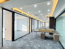 德威广场300平实拍 业主诚心出租 全套家具 拎包办公随时看