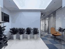 三元桥甲级写字楼丨霄云路网信大厦丨新出精装200平丨全套家具