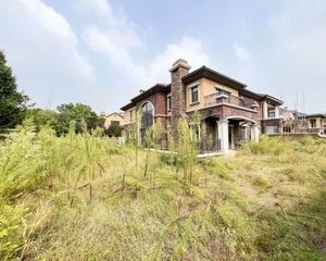 北辰红橡墅双拼西边户 临景观带 院600平 挑空厅 带车库