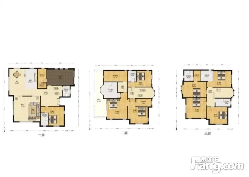 新上保利十二橡树独栋别墅地上3层满五花园大
