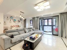 新上!品质小区人车分流!电梯高层三方飞机户型 带产权车位!