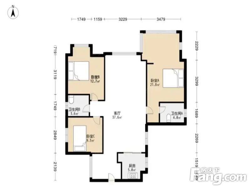 包税154万可按揭近地铁美年广场美岸19