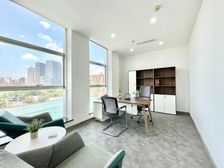 锦江政务中心 看江景2隔间12工位 紧邻五冶大厦 无加时费