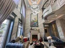 急抛!高端法式大独栋!全套房豪装!客厅挑空8米!围墙三米!