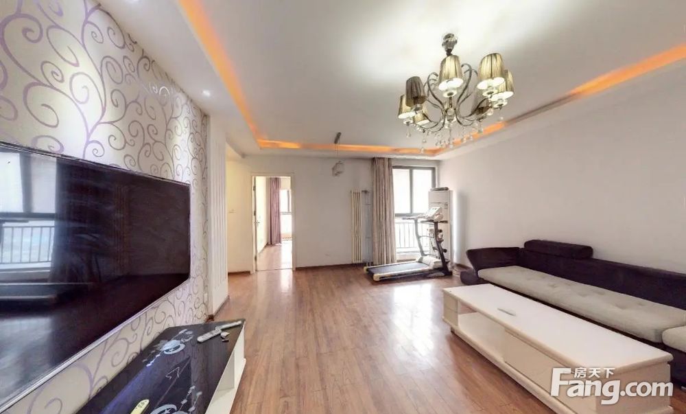 白桦林居小区 3室2厅2卫 精装 228万元,西安经开市行政中心白桦林居