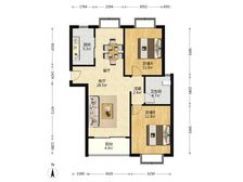 12年次新房 电梯小高层 板式南北通户型 有停车位 税费各付