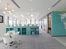 南油阳光科创高使用率100平起 精装修带家私空调 办公室出租