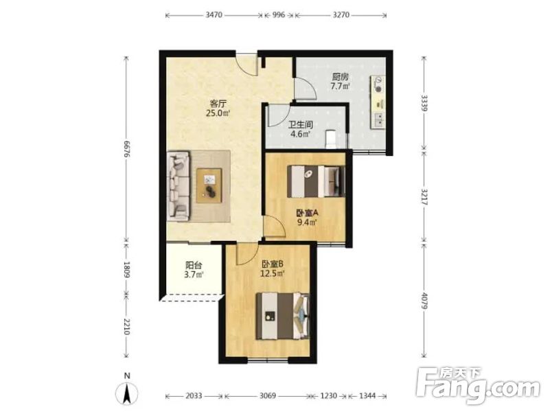 宿州青山澜岛119户型图图片