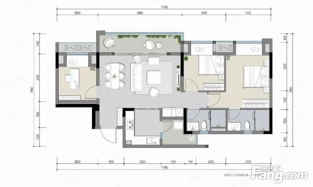 中央公园东区 清水三房洋房 只卖110多万 限时送车位使