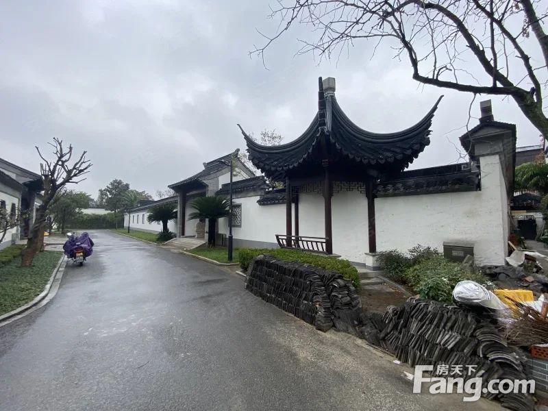 姑苏世家留园府大宅占地两亩多大花园清水毛坯5个车位