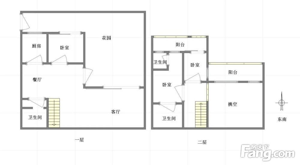 捡漏洋房价格买叠拼渝北九曲河带l型花园地下室双车位