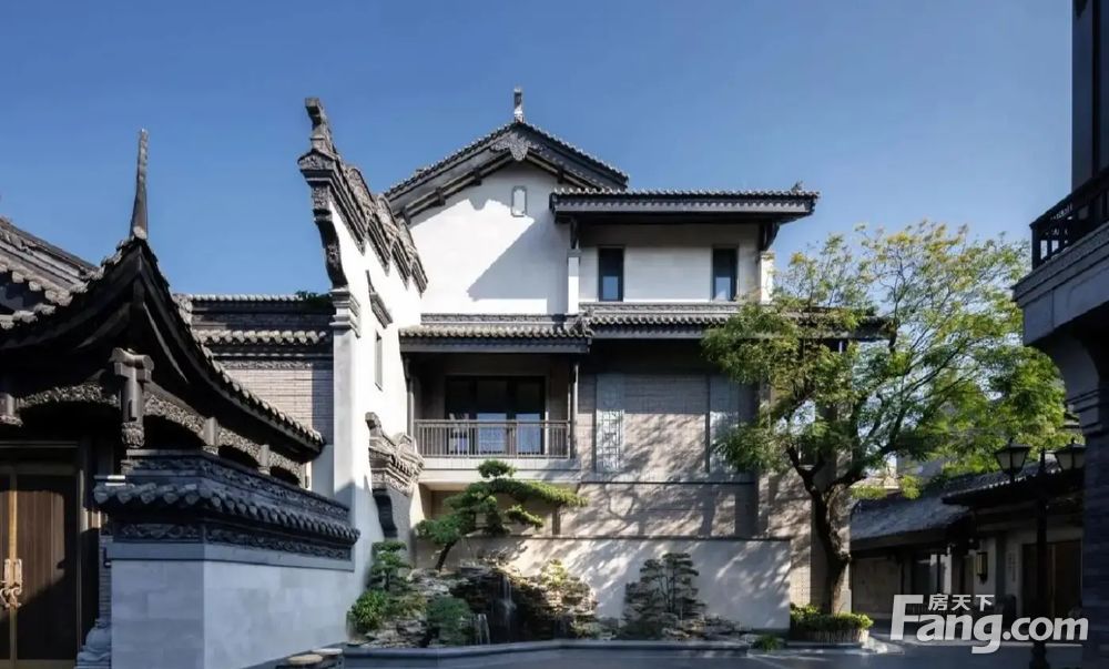 (横琴香洲埠)210-610㎡尊贵非遗4合院,珠海横琴横琴华融琴海湾别墅