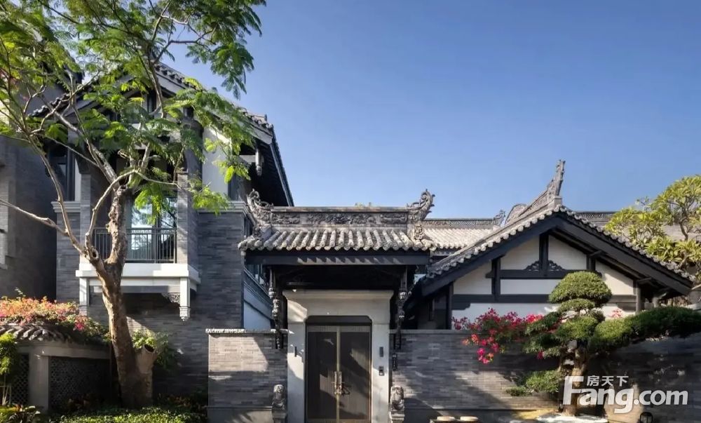 (横琴香洲埠)210-610㎡尊贵非遗4合院,珠海横琴横琴华融琴海湾别墅