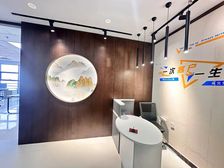 出!电梯口 双面落地采光 万达财库鸿昇220平 带家具