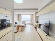 国贸永安里长安驿,45平开间,330万,南向,高楼层,阳光好