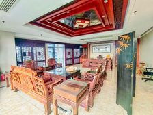 大气招待 豪装办公室 拎包办公 天安总部高楼层南向 方正户型